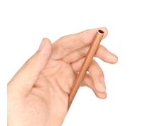 GTPBAO Tube rond en cuivre de 500 mm de longueur, diamètre extérieur de 6 à 16 mm, tube droit creux en cuivre à 99,9% for le bricolage, l'artisanat et l'industrie droit(14mm x 0.5mm x 500mm)