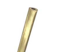 GTPBAO Tube rond en laiton for balustrades, mains courantes, lampes et fabrication d'instruments de musique. Tube métallique polyvalent. droit(75x3x150mm)