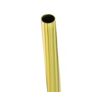GTPBAO Tube rond en laiton sans soudure de 300 mm for la plomberie, les projets de bricolage et l'artisanat droit(OD 15 x ID 14mm)