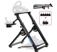GTPLAYER Support de volant pour Logitech Gaming Wheel Stand Racing Support de volant avec V1 V2 Support de levier de vitesse Support à inclinaison réglable PS4