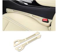 2 Pièces Remplisseur D'espace Siège Voiture pour Audi Q5 2018-2022, Siège de Voiture Gap Filler Pad Bouchon de Siège Bande Anti-Fuite Latérale de Siège,C/Beige