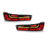 Gts Led Style Led Feux ArrièRe Clignotants Dynamiques Pour SéRie 3 G20 M3 G80 2019 à 2023 Rouge