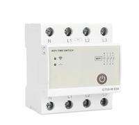 GTS8-W Intelligent WIFI DIN Rail Smart Home Wireless Remote Control Switch by Tuya APP AC220V 40A 63A 80A,pratique