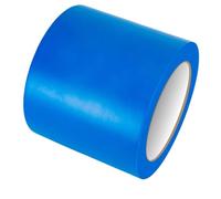 GTSE Ruban de Marquage au Sol Bleu - 100 mm x 33 m - 0,15 mm d'épaisseur - Convient aux Pistes de Danse, Gymnases et Entrepôts - 1 Rouleau