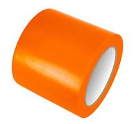 GTSE Ruban de Marquage au Sol Orange - 100 mm x 33 m - 0,15 mm d'épaisseur - Convient aux Pistes de Danse, Gymnases et Entrepôts - 1 Rouleau