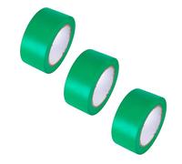 GTSE Ruban de Marquage au Sol Vert - 50 mm x 33 m - 0,15 mm d'épaisseur - Convient aux Pistes de Danse, Gymnases et Entrepôts - 3 Rouleaux