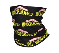GTTDFASJ Bandanas Multifonctionnels Anime Mon Héros Academias Japon Manga Bandana Cou Guêtre Coupe-Vent Visage Foulard Couvrir Hommes Femmes Coiffures Tube Cagoule