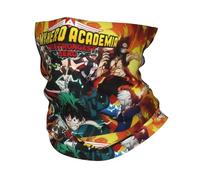GTTDFASJ Bandanas Multifonctionnels Anime Mon Héros Academias Japon Manga Bandana Hiver cache-Cou des Hommes coupe-Vent Wrap Visage Écharpe pour le Ski de Guêtre Bandeau