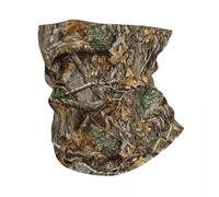 GTTDFASJ Bandanas Multifonctionnels Bandeau d'hiver motif camouflage Real Tree pour homme et femme cache-cou ski cyclisme tube écharpe bandana