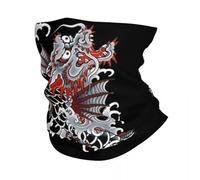 GTTDFASJ Bandanas Multifonctionnels Bandeau d'hiver Yakuza Ichiban Tattoo pour hommes et femmes cache-cou randonnée chasse tube écharpe bandana guêtre