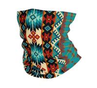 GTTDFASJ Bandanas Multifonctionnels Cache-cou à imprimé géométrique aztèque ethnique amérindien du sud-ouest pour femmes et hommes écharpe bandana coupe-vent d'hiver pour cyclisme