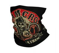 GTTDFASJ Bandanas Multifonctionnels Cache-cou bandana Sons of Anarchy pour ski cyclisme femmes et hommes écharpe enveloppante cagoule The Death Reaper