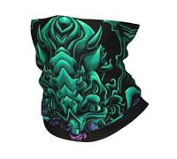 GTTDFASJ Bandanas Multifonctionnels Cool H. P. Lovecraft Cthulhu Bandana Cou Guêtre Visage Foulard Couvrir L'Ancien Dieu de la R'lyeh Chapellerie Tube Cagoule