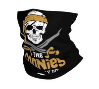 GTTDFASJ Bandanas Multifonctionnels de Noël à quatre visages avec motif tête de mort et motif Goonies pour femme cache-cou coupe-vent pour le ski