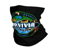 GTTDFASJ Bandanas Multifonctionnels de survie de télé-réalité cache-cou coupe-vent pour homme et femme