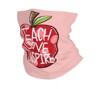 GTTDFASJ Bandanas Multifonctionnels Enseigner l'Amour Inspirer Bandana Cou Guêtre Imprimé Visage Écharpe Multi-usage Bandeau d'Équitation Pour Hommes, Femmes, Adulte Toute la Saison