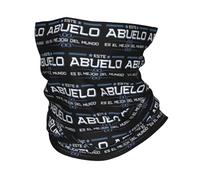 GTTDFASJ Bandanas Multifonctionnels Este Abuelo Es El Mejor Del Mundo Bandana cache-cou imprimé écharpe chaude cagoule cyclisme unisexe adulte lavable