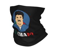 GTTDFASJ Bandanas Multifonctionnels Gangster El Chapo Cartel Mexicain De Sinaloa Bandana Cou Guêtre Imprimé Visage Foulard Vélo Foulard Vélo Pour Des Femmes Des Hommes Respirant,