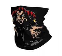 GTTDFASJ Bandanas Multifonctionnels Korol I Shut pour l'hiver coupe-vent écharpe pour le visage randonnée groupe d'horreur punk russe le roi et le bouffon