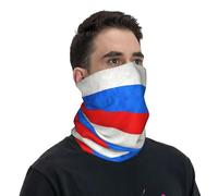 GTTDFASJ Bandanas Multifonctionnels La russie Drapeau Soviétique de russie CCCP Communiste, Socialiste Bandana Couverture du Cou Imprimé Foulard Masque Masque les Sports de plein air