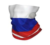 GTTDFASJ Bandanas Multifonctionnels La russie Drapeau Soviétique de russie CCCP Communiste, Socialiste Bandana Couverture du Cou Imprimé Visage Foulard Chapellerie cours d'Exécution Unisexe Adulte