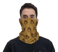 GTTDFASJ Bandanas Multifonctionnels Le Tenuki Tanuki Bandana Cache-cou Imprimé Foulard Magique Multifonction Cagoule Course Unisexe Adulte Toutes Saisons
