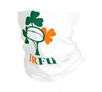 GTTDFASJ Bandanas Multifonctionnels L'irlande de Rugby de l'ÉQUIPE de Cou Bandana Guêtre Imprimé Masque Écharpe Chaude Cagoule de Vélo Pour homme, Femme Adulte Toute la Saison