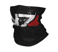 GTTDFASJ Bandanas Multifonctionnels Mass Effect Distressed N7 cache-cou imprimé masque écharpe cagoule multifonction pour homme femme adulte hiver