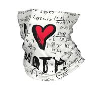 GTTDFASJ Bandanas Multifonctionnels Mathématiques Amateurs Bandana Cache-Cou Des Femmes Des Hommes D'Hiver De Ski Tube Écharpe Guêtre Geek Professeur De Mathématiques Visage De Couverture