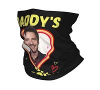 GTTDFASJ Bandanas Multifonctionnels Pedro Pascal Film Et L'Acteur Bandana Cache-Cou Des Femmes Des Hommes D'Hiver De Ski De Randonnée Foulard Guêtre Chilien Américaine Face À La Couverture
