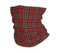 GTTDFASJ Bandanas Multifonctionnels Royal Stewart Tartan Grand Bandana Cache-cou Protection solaire Écharpe Visage Couverture Hommes Femmes Bandeau Tube Cagoule