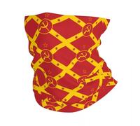 GTTDFASJ Bandanas Multifonctionnels Vladimir Ilitch Lénine, le Marxisme CCCP le Communisme, le Socialisme Bandana Couverture du Cou Imprimé Magie Écharpe Chaude Masque de Sports de plein air