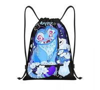 GTTDFASJ Sac à dos à cordon de serrage Kpop Demon Huntrix Tiger Derpy The Tiger And Bird, sac de sport, sac à dos à cordon pour la randonnée