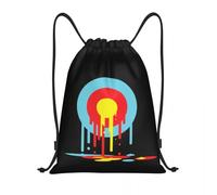 GTTDFASJ Sac à dos à cordon de serrage pour cible pleurante, sac de sport pour femmes et hommes, sac de sport pour tir à l'arc, fléchettes, sac de shopping