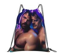 GTTDFASJ Sacs à dos Ben Affleck et Henry Cavill, sacs à cordon portables, sac de sport à cordon, sacs à livres pour voyage et école