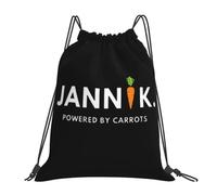 GTTDFASJ Sacs à dos Jannik Sinner, alimentés par des carottes, sacs à cordon, sac de rangement avec cordon de serrage, sacs à livres pour les voyages et l'école