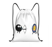 GTTDFASJ Sacs à dos pour tir à l'arc, cible pour entraînement, yoga, femmes, hommes, archer, chasse, sport, gym