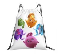 GTTDFASJ Sacs à dos Sunny Bunnies multifonctions avec cordon de serrage, sac de sport, cartable pour homme et femme