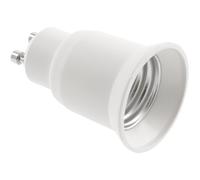 GTV Adaptateur de douille GU10 vers E27 pour ampoule LED halogène et basse consommation