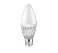 GTV Ampoule LED Céramique C37, Culot E27, 10W (équivalent 72W), 1000lm, 4000K, Lumière Blanc Neutre, Haute Efficacité Énergétique, Dissipation Thermique Optimale