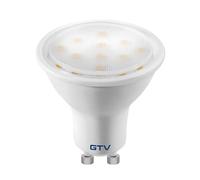 GTV Ampoule LED GU10 2.5W (Équivalent 24W), 240 lm, 4000K Lumière Blanche Neutre, Culot GU10, Angle Large 120, Spot Non Dimmable pour Plafonnier, Éclairage Intérieur