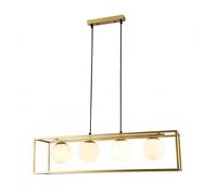 GTV Avelin lampe suspendue 4x40 W doré OS-AVEL3-40-DEC