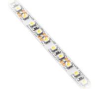 GTV Bande LED Flash 2835MW - 50 m - 120 LED - Divisible tous les 2,5 cm - Intensité variable - 7,3 W - 12 V CC - 8 mm de large - Blanc froid - 6500 K - Pour éclairage indirect des meubles