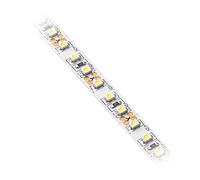 GTV Bande LED Flash 3528-2 m - 120 LED - Autocollant - Intensité variable - 9,6 W - 12 V CC - Avec câble de 2 m et fiche Mini AMP - Blanc froid 6500 K - IP20