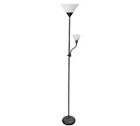 GTV Benfica 2 lampadaire 2x60 W noir LP-BENFICA2-10