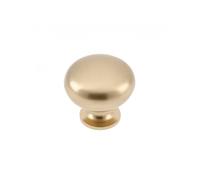 GTV - Bouton Bergamo Ø 3 cm I Boutons de meubles avec vis I Boutons de placard Boutons de cuisine Bouton de porte Bouton de tiroir Poignées de meubles I Champagne