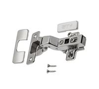 Charnière de porte de placard de cuisine à fermeture douce Prestige 35 mm avec vis