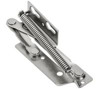 GTV Compas pour abattant à ressort JUNIOR, charnière spéciale pour porte relevable, montage latéral gain de place, angle d'ouverture 75, en acier finition nickel