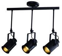 GTV Demir lampe suspendue 3x40 W noir OS-DEM3-10-DEC