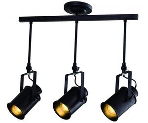 GTV Demir lampe suspendue 3x40 W noir OS-DEM3-10-DEC